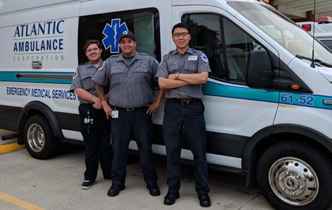 Atlantic Ambulance paramedics