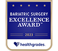 Premio Excellence Award de Healthgrades en cirugía bariátrica