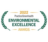 Practice Greenhealth Environmental Excellence award for environmental sustainability in health care
