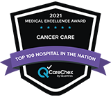 Premio CareChex a la Excelencia Médica en Atención Oncológica - 100 mejores hospitales del país