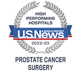 US News High Performing Prostate Cancer Surgery