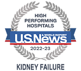 US News High Performing Kidney Failure