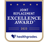 Healthgrades 5-Star Recipient for Total Hip Replacement