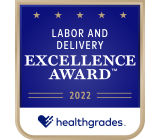 Premio a la Excelencia en la Especialización de Trabajo de Parto y Parto de Healthgrades, el mejor 10 % del país