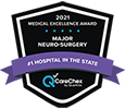 CareChex Medical Excellence Award for Major Neurosurgery - #1 Hospital in the State