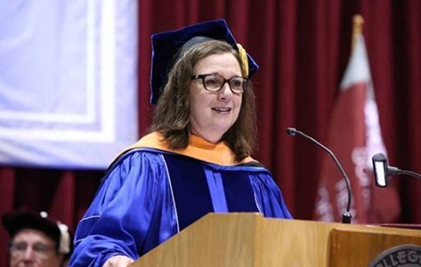Trish O'Keefe commencement speech at CCM