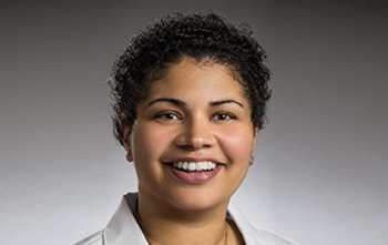 A headshot of physician Nina Tchabo, MD