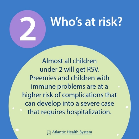 Information on who is at risk for RSV.