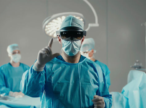 HoloLens mixed reality technology for orthopedic surgery