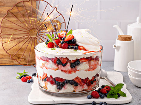 Summer Berry Trifle 