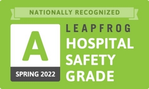 Leapfrog Hospital Safety Grade - A - Spring 2022