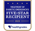 Healthgrades 5-Star Recipient for Treatment of Diabetic Emergencies