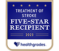 Ganador de 5 estrellas de Healthgrades por el tratamiento de los accidentes cerebrovasculares