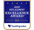 Premio Joint Replacement Excellence Award de Healthgrades