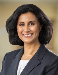 Suja Mathew, MD, FACP, Executive Vice President, Chief Clinical Officer of Atlantic Health