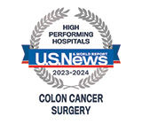 Morristown and Overlook medical centers recognized as high performing for colon cancer surgery,