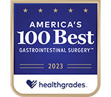 Healthgrades America's 100 Best Hospitals: Cirugía gastrointestinal