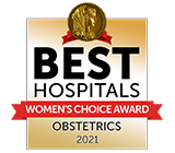 Premio Women's Choice a los mejores hospitales de obstetricia de Estados Unidos