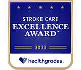 Premio Excellence Award de Healthgrades en atención de accidentes cerebrovasculares