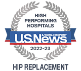 US News High Performing: Reemplazo de cadera