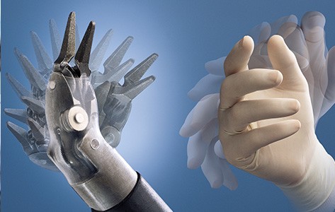 brazo para cirugía robótica da Vinci