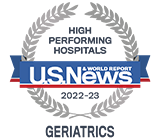 US News High Performing: Geriatría