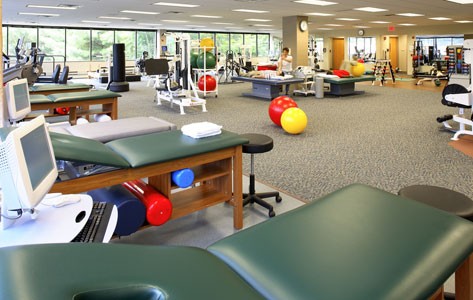 Sports health physical therapy gym