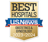 Ranked as a best hospital for gynecology nationally by US News