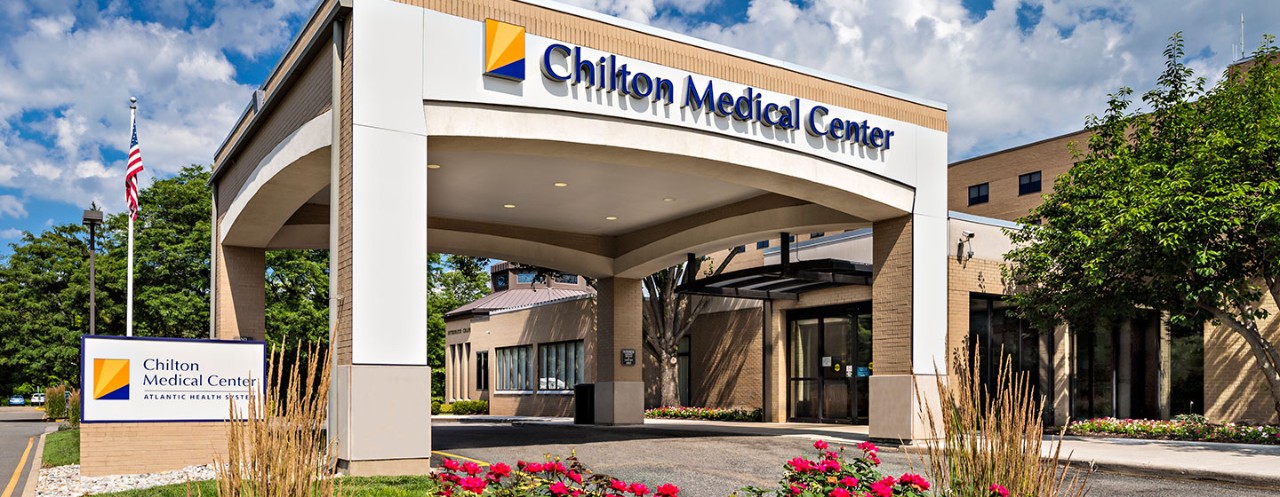 A photo of the facade of Chilton Medical Center.