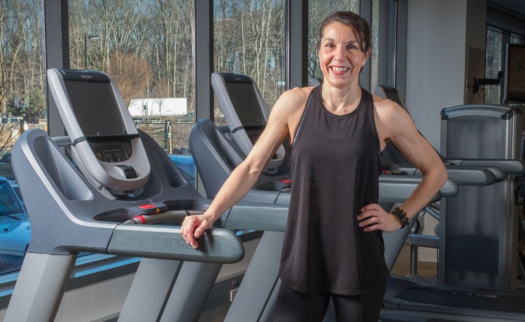 Adrianne treadmill rehab