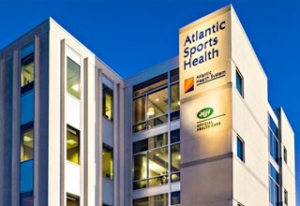 Atlantic Sports Health building, where the physical therapy training program takes place.