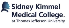Sidney Kimmel Medical College logo