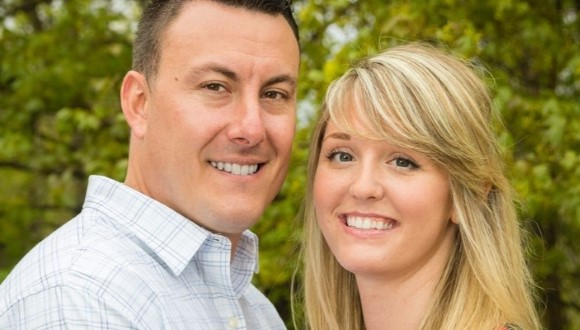 Haley and her fiancée.