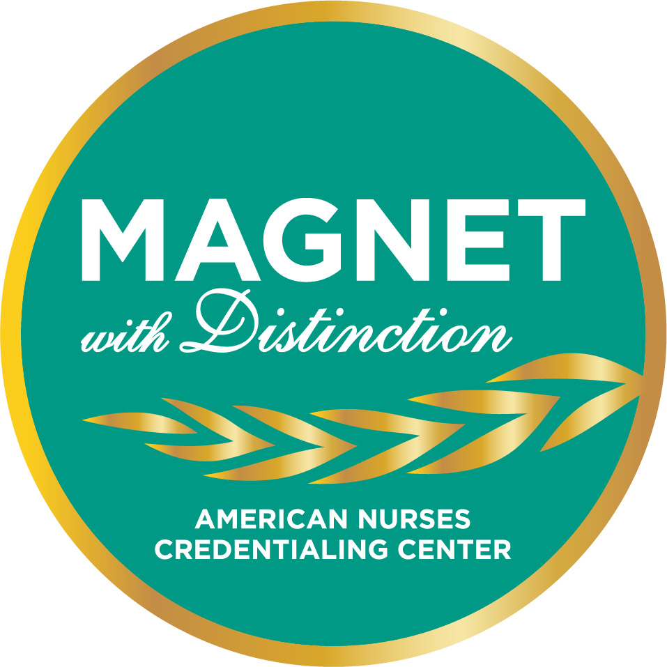 Magnet with Distinction Badge for Overlook Medical Center