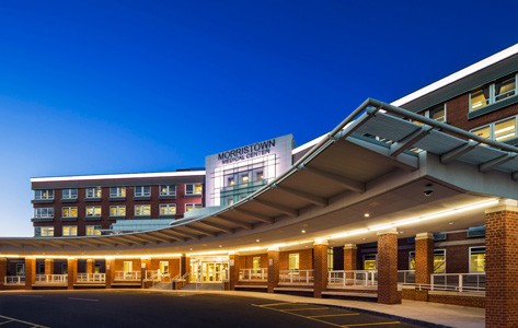 Morristown Medical Center at twilight